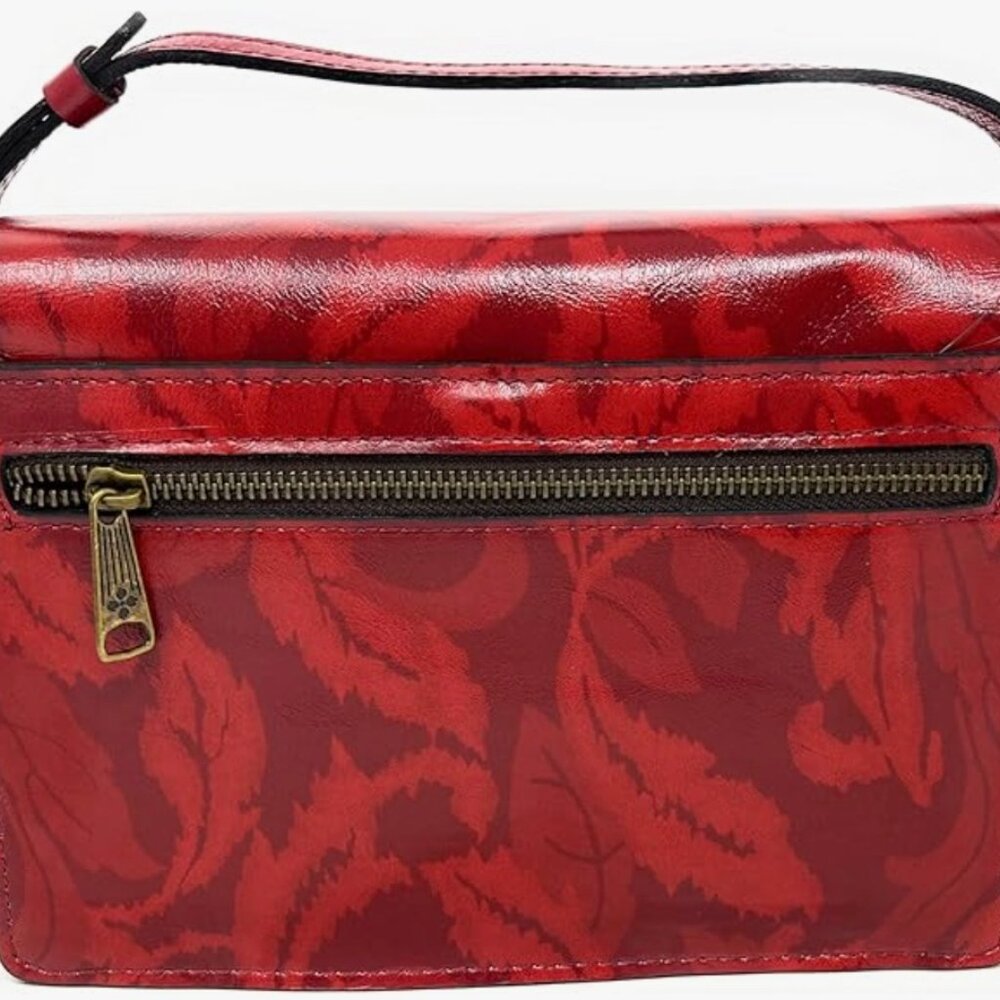 Patricia Nash Locri Leather Crossbody Bag with Dust Bag New - Picture 3 of 5